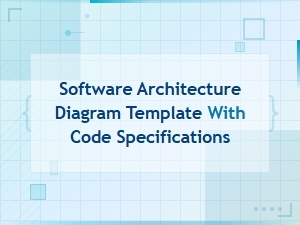 Software Architecture Diagram Template with Code Specifications