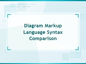 Diagram Markup Language Syntax Comparison Guide