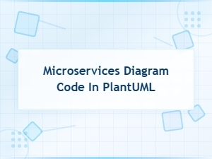 Microservices Diagram Code in Plantuml